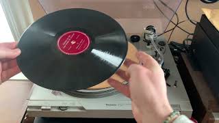 William C. Morrill of Waterbury Center, Vt in 1953 with "Echoes Of The Pied Pipers Of Hamlin" 78 rpm