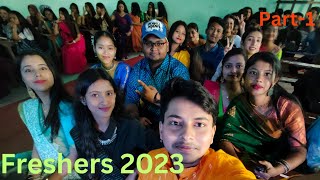 Freshers 2023 Part-1 // Department Of Zoology ♥️ // Raiganj University