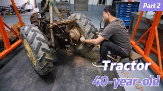 Restoring a Vintage 40-year-old 12 Horsepower Compact Tractor - Part 2