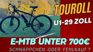 Touroll U1 29 Zoll E-Mountainbike im Test – 350 km Erfahrung - gute Preis-Leistung für unter 700€ ?