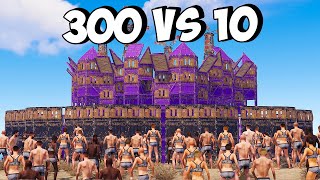 300 vs 10! ПОДПИСЧИКИ ПРОТИВ КЛАНА КИТАЙЦЕВ в РАСТ/RUST