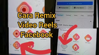 Begini Cara Remix Video Reels Facebook |Sangat Mudah Sekali