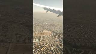 Aerial view of Ethiopia from Fly Dubai | Plane landing #Shorts #Ethiopia #FlyDubai