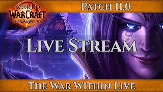 The War Within World Questing and Farming | Computer fixed and working | twitch dual stream