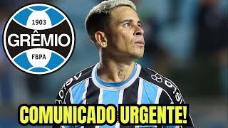 SAIU A BOMBA! CHOCOU A TORCIDA! FOI CONFIRMADO! NOTÍCIAS DO GRÊMIO