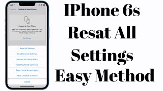 iphone 6s reset all settings #settings_bd #iphone #6s #reset #all #settings 100% Working