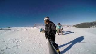 Snowboard en la Solana (Valdesqui)