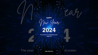 Happy New Year 2024 | God loves you | @jesuschristgly