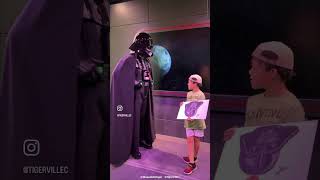 9yo Autistic Savant Meets Darth Vader #shorts