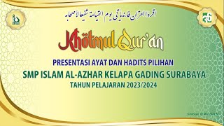 Khotmul Qur'an SMPI Al-Azhar Kelapa Gading Surabaya