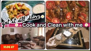 GET IT ALL DONE COOK WITH ME CLEAN WITH ME MARRY HOMEMAKING | Hamare ghar mein aane wale Hain Mehman