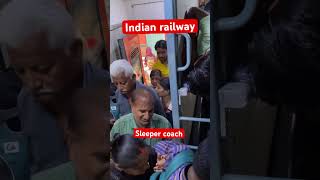 Crowd in Indian railway