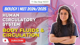 Human Circulatory System| Body Fluids & Circulation | NEET 2024 | 2025 | Komal Ma'am | One Stop NEET