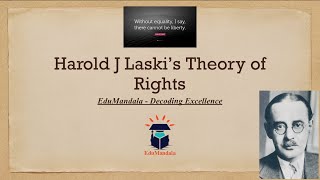 Harold J Laski’s Theory of Rights - Political Theory | Lecture 11 | EduMandala