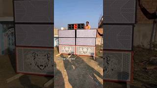 Dj Pankaj 3/15 New Setup💪Sound Testing Video | #djshortvideo #djpankaj #djpankajcebinet