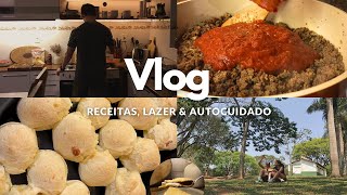 Pão de queijo CASEIRO, Marido fez o JANTAR, Lendo Romance, Caminhada, Crepe Banoffe, AUTOCUIDADO