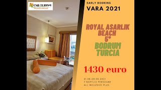 Royal Asarlik Beach - Charter Avion Turcia 2021