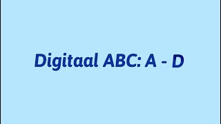 Het Digitale ABC: Deel 1 - Online les Vief vzw