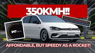 SPEEDY LIKE A ROCKET AT AN AFFORDABLE PRICE! - VW GOLF R - CDID V1.9