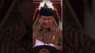 Prabowo bacakan nama wamenag