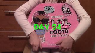 *Day 24* New LOL Surprise Advent Calendar #ootd Outfit of the day Sunny Day Cookies