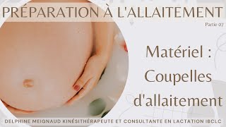 Préparation à l'allaitement - Matériel : Coupelles en argent