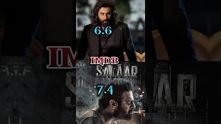 ANIMAL vs SALAAR comparison first day collection worldwide &BGM comparison #shorts viral