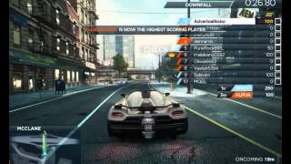 Need For Speed Most Wanted 2012 Online "Downfall" 0:54.33 [720p60]