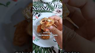 TAHU ISI AYAM SUIR PEDAS #tahuisiayam #shorts #short