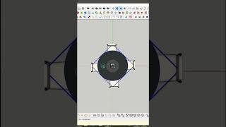 Rotate & Copy in SketchUp  #Tips 8 #shorts