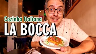 Restaurante Italiano La Bocca no Centro da Cidade perto do Bairro de Fátima