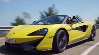 McLaren 570S Spider Driving Video in Sicilian Yellow | AutoMotoTV