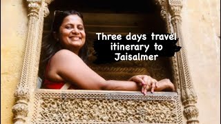 Travel Vlog-Jaisalmer Three Days Travel Itinerary (In Hind) #travel #vlog