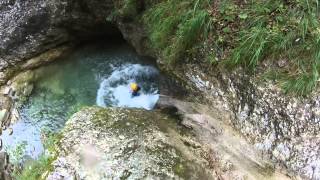 Canyoning Sušec, Slovinsko