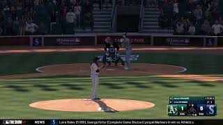 MLB The Show 24 - Franchise - Oakland Athletics (69-92) @ Seattle Mariners (84-77) LIVE