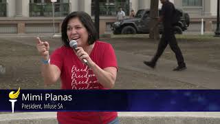 Mimi Planas' remarks at LPBexar's COME AND TAKE IT Eminent Domain Rally