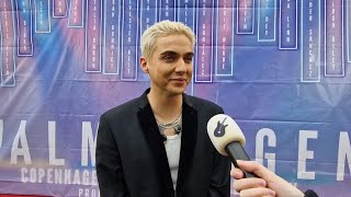 Mélovin | Interview at Malmöhagen Red Carpet | Eurovision Song Contest