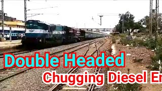 Dual AlCo ACTION | Chugging, Honking, Aggressive | Indian Railway