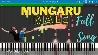 Mungaru Male Title Song Piano tutorial | Ganesh | Pooja Gandhi | Sonu Nigam | Rishabh DA