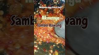 Nasi Sebakul bisa habis Kalau Pakai Sambel ini #shorts #shortvideo #Sambelmentah #asmr