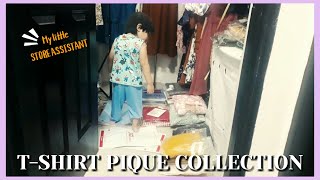 PIQUE FABRIC T-SHIRT COLLECTION | STAY-AT-HOME MOM & PART TIME SELLER | Janice Pallarca