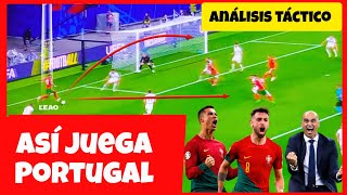 Así juega Portugal de Roberto Martinez 🇵🇹 (Euro 2024)