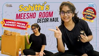 Sahithi's Meesho Room Decor Haul || Sahithi || Vinni || Sekhar Master || Sekhar Studio