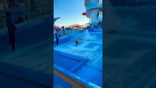 #flowrider #young #cruise #viralshorts #shorts #navigatoroftheseas #fun #ship #activity #surfing