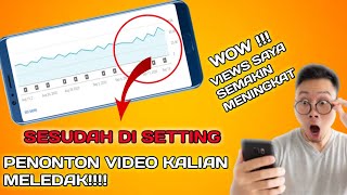 CARA SETTING CHANNEL YOUTUBE AGAR BANYAK VIEWS 2022