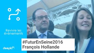 Futur En Seine 2016 : François Hollande & Clémence Michel - Le fonctionnement de Deepki