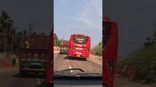 Kerala Bus 🚌 Squeeze #bus #keralabus #busdriving #truck#drivesafe #shorts #ytshorts