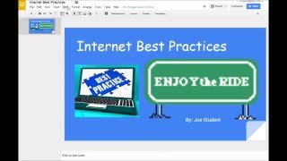 OLD - Google Slides Project 1   Google Slides Basics