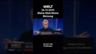 Der Kommentar zum Tag von Hans-Ulrich Jörges👂🏻Es gibt nur eine Alternative für diese 🍌 Republik.🇩🇪