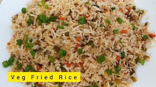 Veg Fried Rice Recipe in 15 min | Indo Chinese Fried Rice | रेस्टोरेंट जैसा चाइनीज फ्राइड राइस घर पे